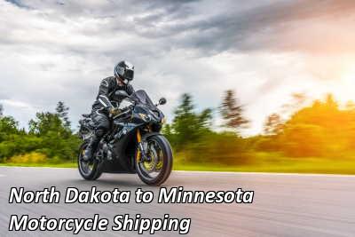 North Dakota to Minnesota Motorcycle Shipping